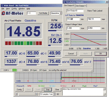 AFM-1 Win32 GUI application control software